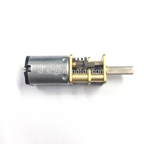 Rasio pengurangan 1: 1000 6V 10rpm Gear Reducer Motor